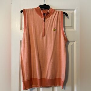 Men's Peach Sleeveless Vest